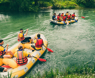 Rafting in Albania