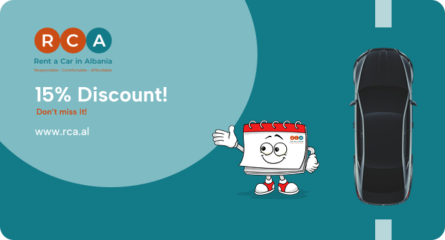 Rent a car and get 15% Discount